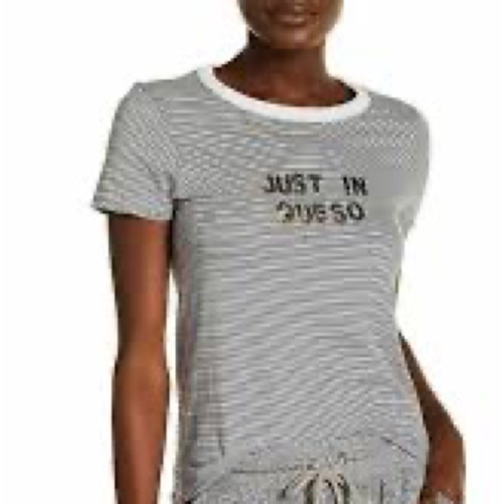“Just in Queso” Bow & Drape tshirt size S